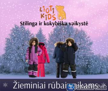 Liuti.lt: stilingi ir kokybiški žieminiai rūbai vaikams internetu
