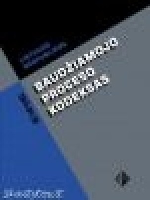 LR baudžiamojo proceso kodeksas