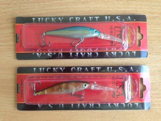 Lucky craft 3d minnow pointer vobleriai