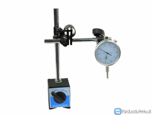 Magnetinis stovas su indikatorium 0-10mm