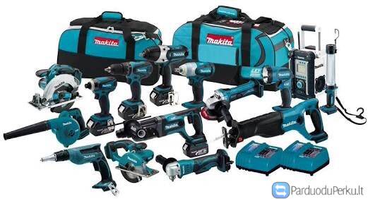 Makita komplektas.