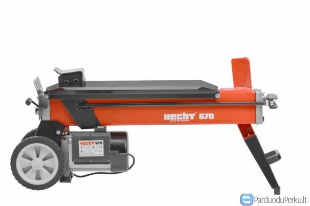 Malkų skaldyklė Hecht-670, 7 tonų galios