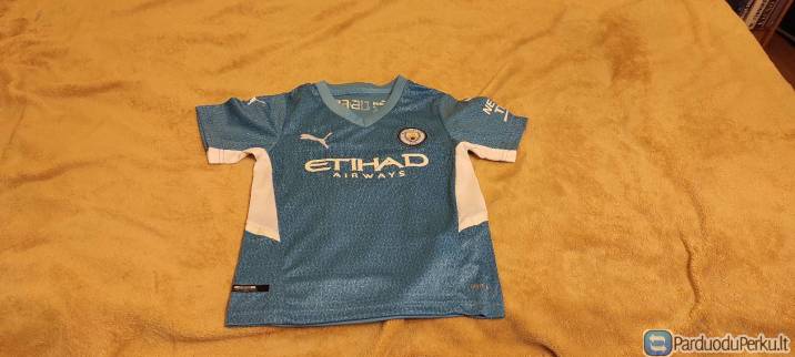 Manchester City vaikiški futbolo marškinėliai