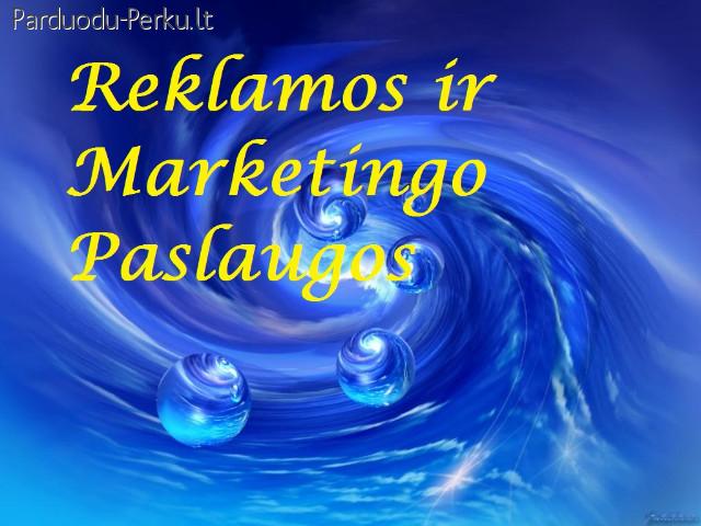Marketingo/reklamos paslaugos