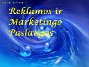 Marketingo/reklamos paslaugos