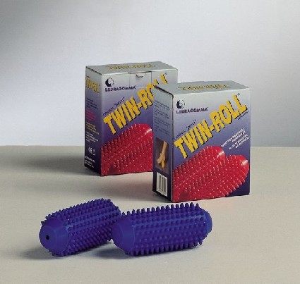 Masažo ritinėlis Twin-Roll®. Mėlynos spalvos