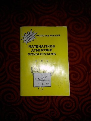 Matematikos atmintinė moksleiviams