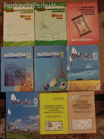 Matematikos uždavinynai, knygos, skirtos pasiruošti valstybi