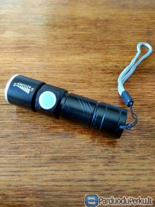 Mažas, kompaktiškas USB prožektorius