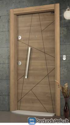 Medinės durys: lauko durys, vidaus durys