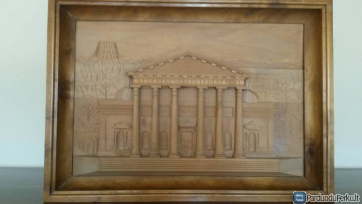 Medinis  paveikslas " Vilniaus arkikatedra"