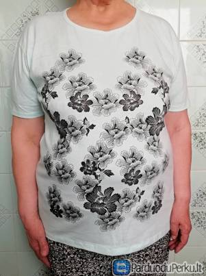 Medvilninė palaidinė didelis dydis