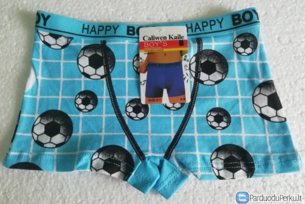 Medvilninės kelnaitės berniukams