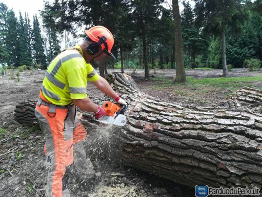 MEDŽIŲ PJOVIMAS,KELMŲ FREZAVIMAS, ŠAKŲ IŠVEŽIMAS KAUNAS 50 PROC NUOLAIDA, KAUNAS