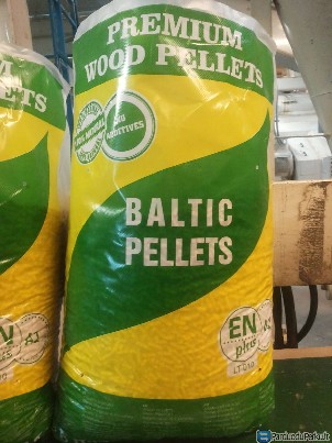 Medžio granulės 6 mm Wood pellets Holzpellets