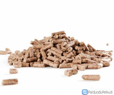 Medžio granulės, kitas kietas kuras