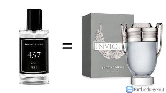 Medžio kvapo kvepalai vyrams Pure intense 457