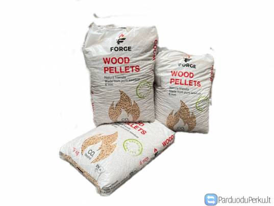 Medžio pjuvenų granulės, 975 kg