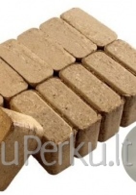 Medžio pjuvenu briketai