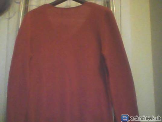Megztinis tamsaus koralo spalvos L-XL