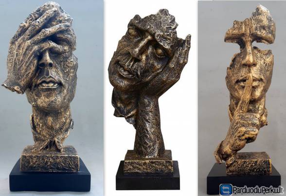 Meniški simboliai-nematau,negirdžiu,nekalbu