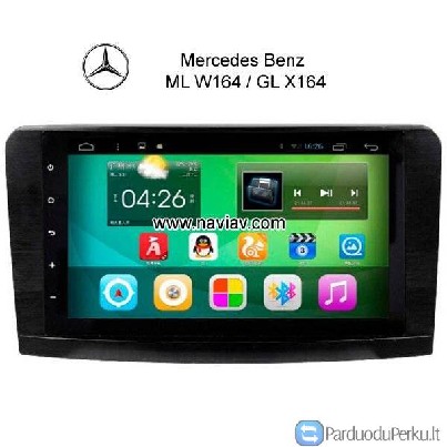Mercedes Benz ML W164 GL X164 gps navi Mirrorlink