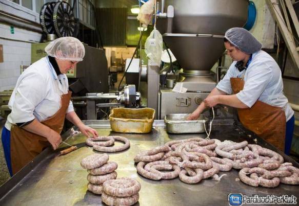 MESOS PUSFABRIKACIU PAKAVIMAS  VOKIETIJOJE