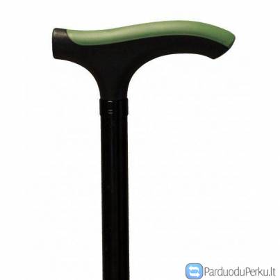 Metalinė lazdelė geline rankena