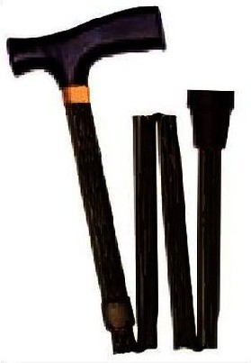 Metalinė sulankstoma reguliuojamo aukščio lazdelė.