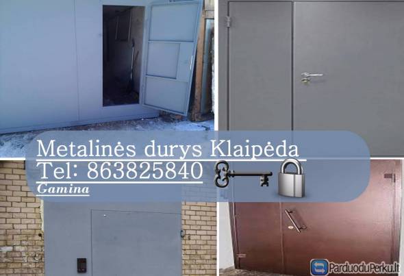 metalines durys Klaipeda