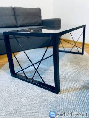 Metaliniai kavos staliukai