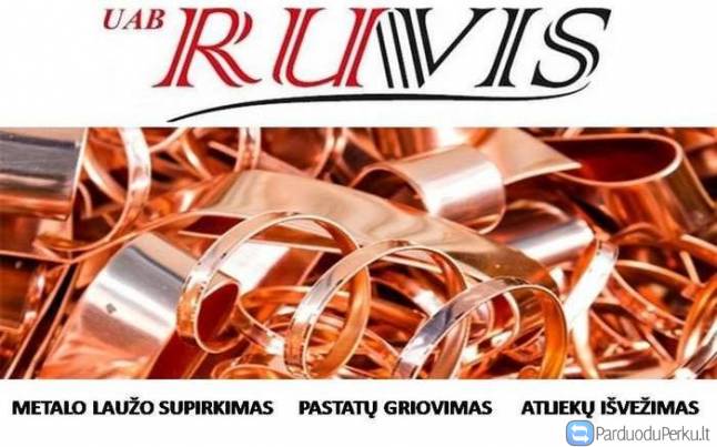 Metalo laužo supirkimas