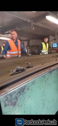 METALO RŪŠIAVIMAS VOKIETIJOJE SKUBIA