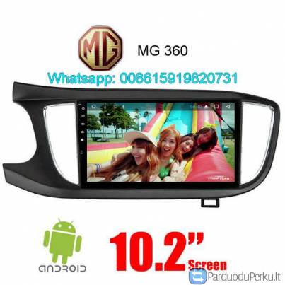 MG 360 Car audio radio update android GPS navigation camera