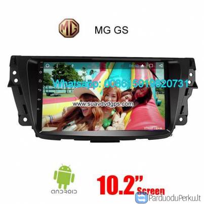 MG GS Car audio radio update android GPS navigation camera