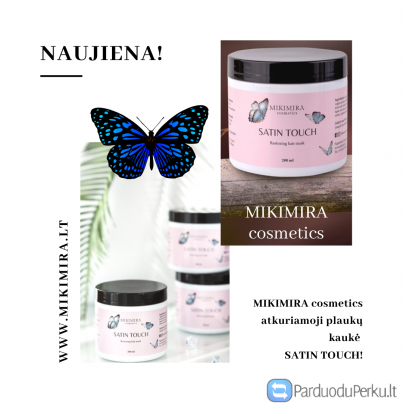 Mikimira atkuriamoji plaukų kaukė „Satin touch“