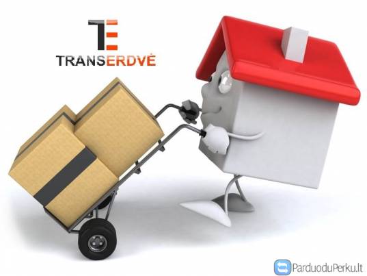 Mikroautobusas + 2 krovėjai = 23 eur/val