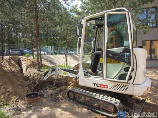 MINI EKSKAVATORIAUS NUOMA, 867912510