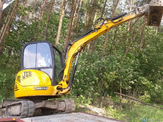 Mini ekskavatorius, nuoma, kasimo darbai