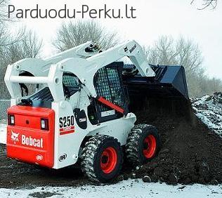 Bobcat krautuvu nuoma Klaipedoje