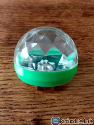 Mini, kompaktiška diskoteka (apšvietimas)