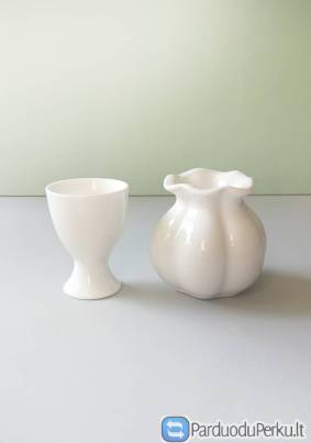 Mini vazelė ir kiaušinio dėklas, 7cm aukštis