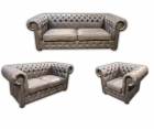 Minkštas baldų komplektas „ Chesterfield “ 3+2+1