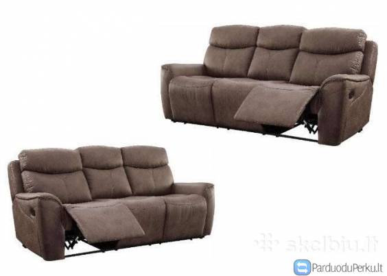 Minkštas baldų komplektas "Pius" 3+3