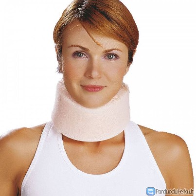 Minkštas kaklo įtvaras