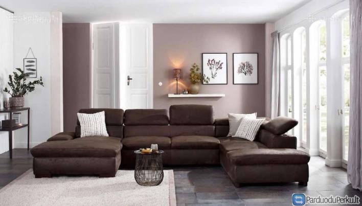 Minkštas kampas " Alberto" su miego funkcija.