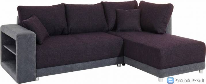 Minkštas kampas L formos  Nr38 su dėže patalynei