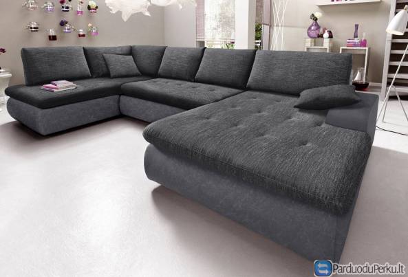 Minkštas kampas „ Indie XL “ su miegojimo funkcija