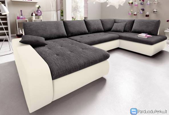 Minkštas kampas Xxl U formos Nr59