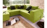 Minkštas kampas L formos Nr11 zalia primabele
